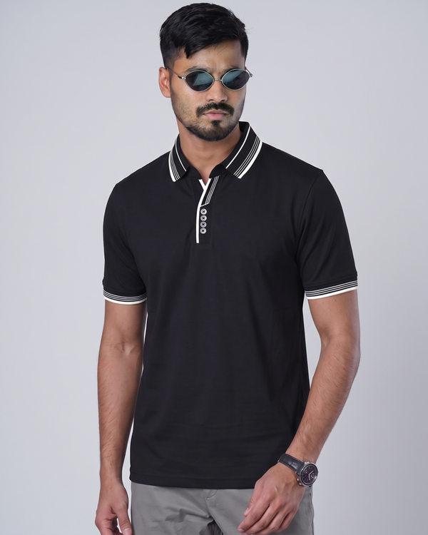 Premium Polo (Black)