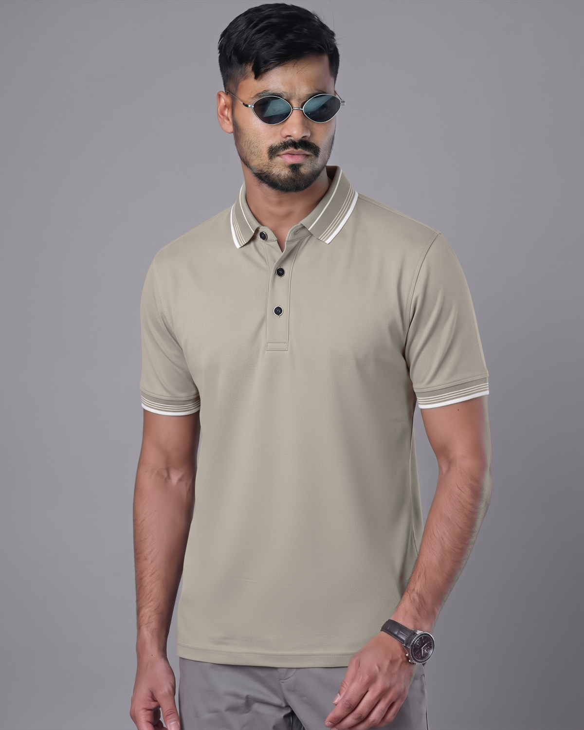 Premium Polo (Brown)