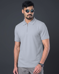 Premium Polo (Light Grey)