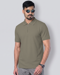 Premium Polo (Olive Brown)