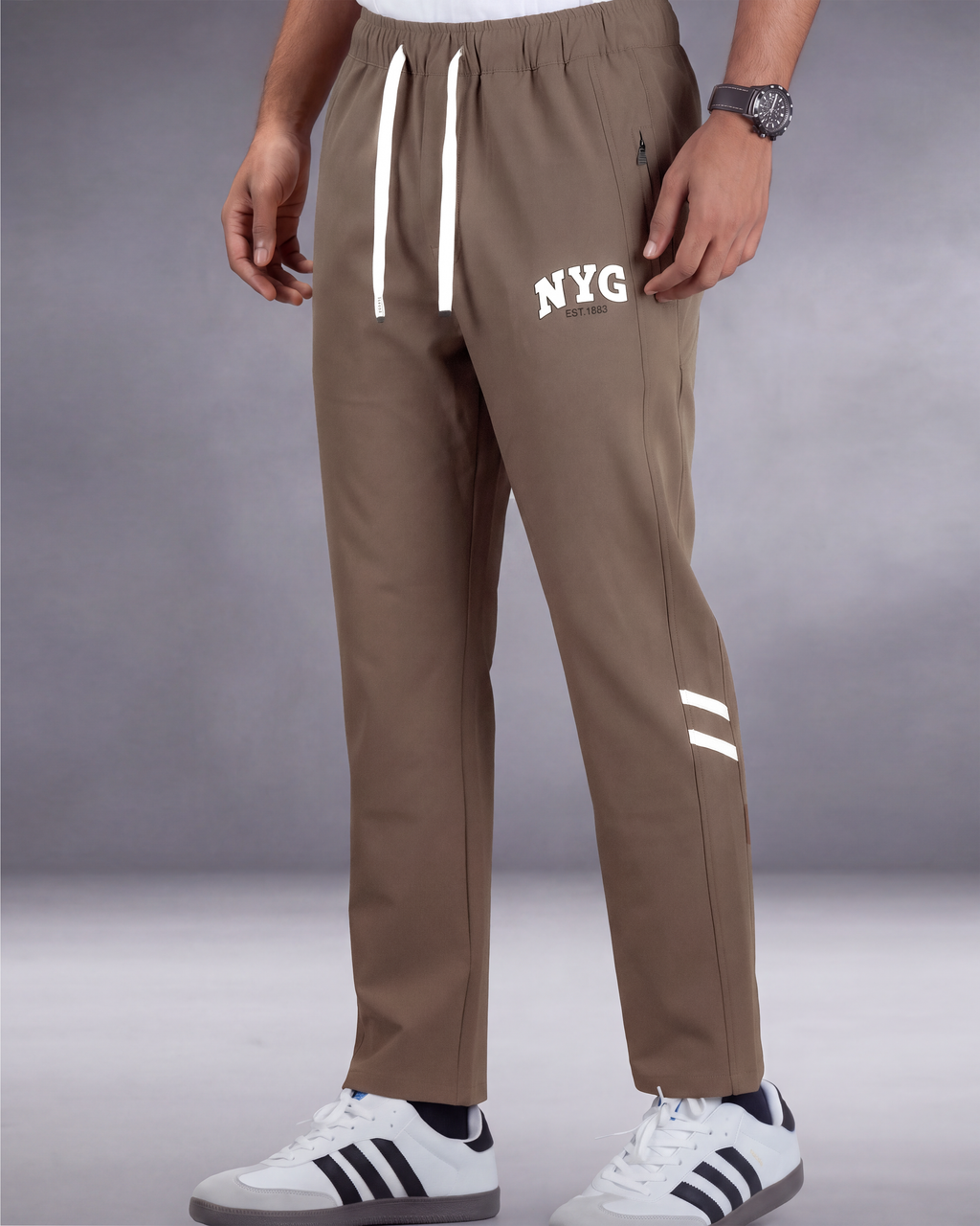 Premium Trouser Pant (Deep Brown)