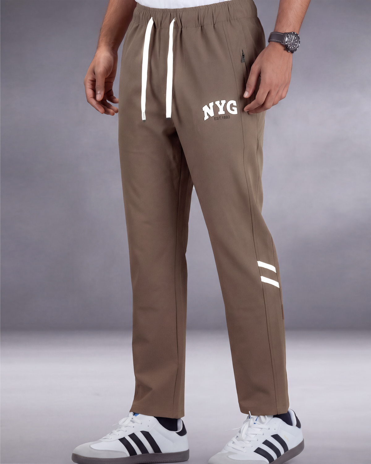 Premium Trouser Pant (Deep Brown)
