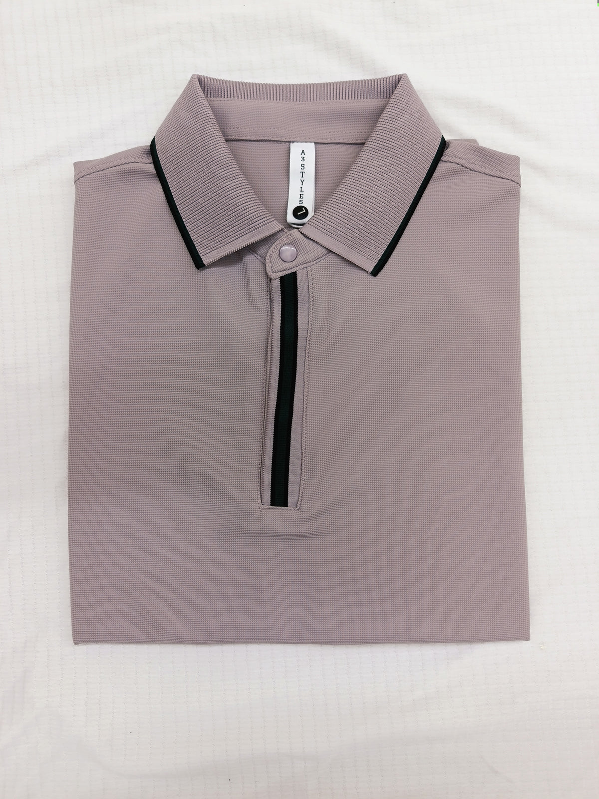 Premium Polo (Lavender grey)