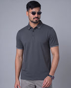 Premium Polo (Charcoal)
