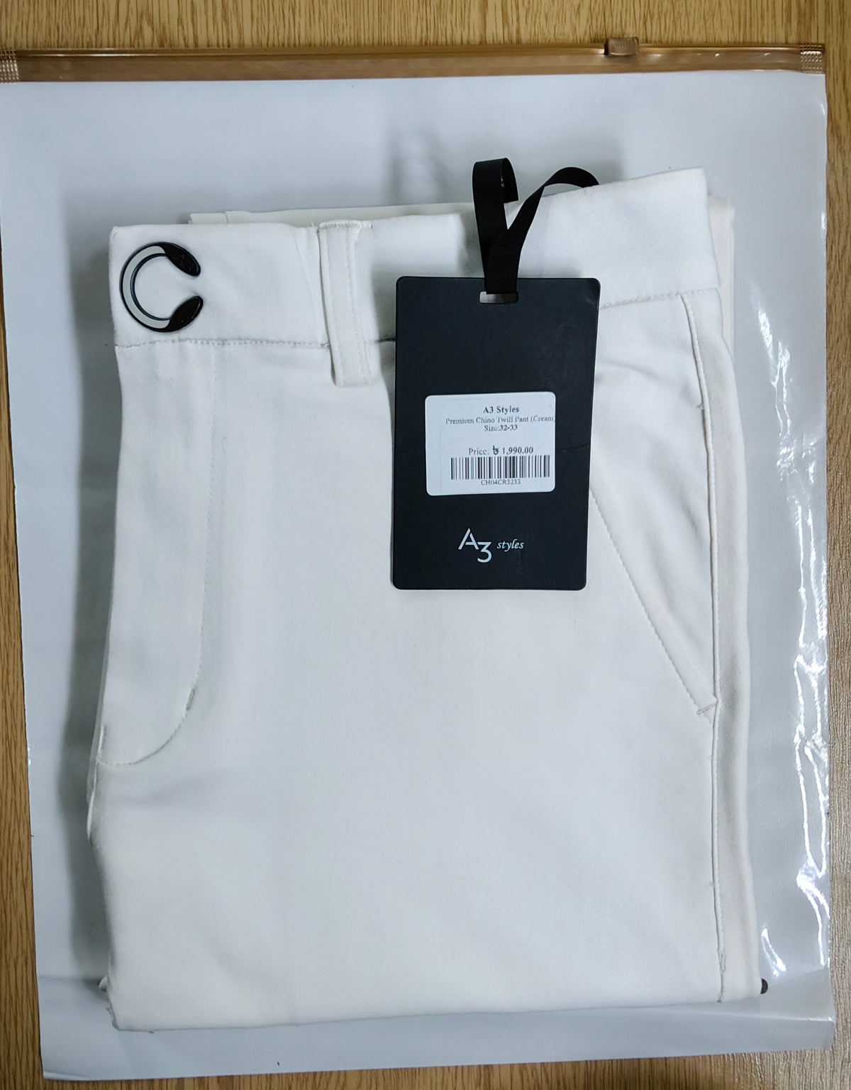 Premium Chinese Chino (Cream)