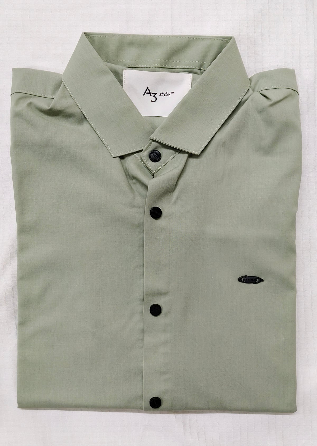 Bamboo Fiber Shirt (Light Olive)