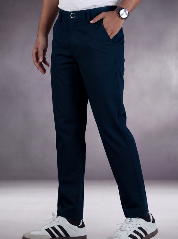 Premium Chinese Chino (Navy Blue)