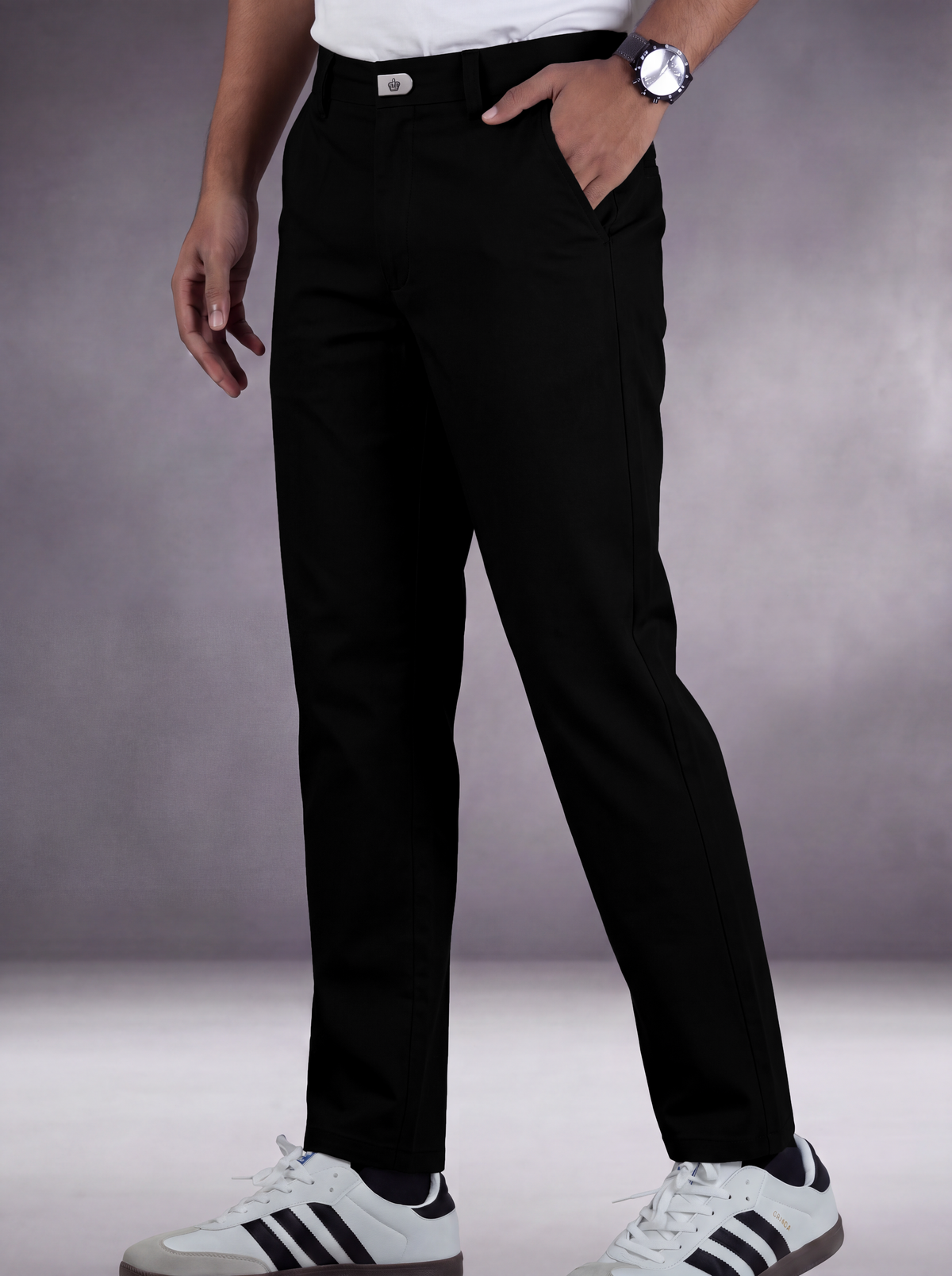 Premium Chinese Chino (Black)