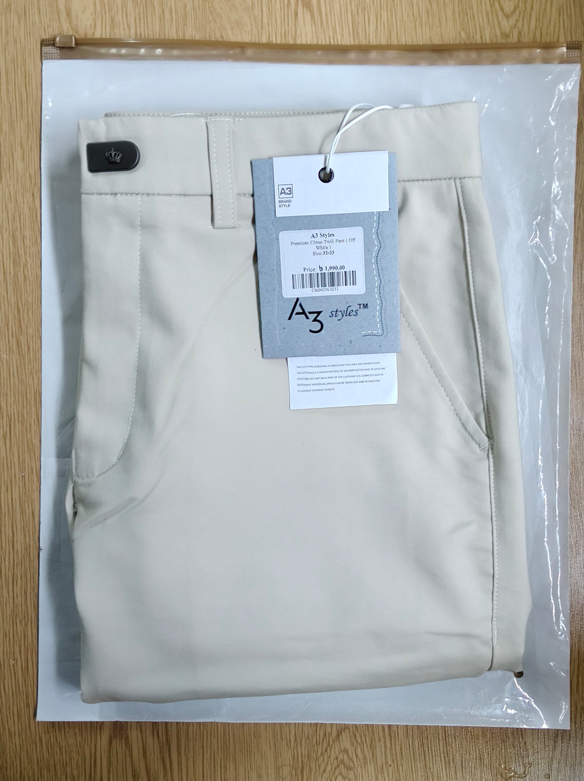 Premium Chinese Chino (Off White)