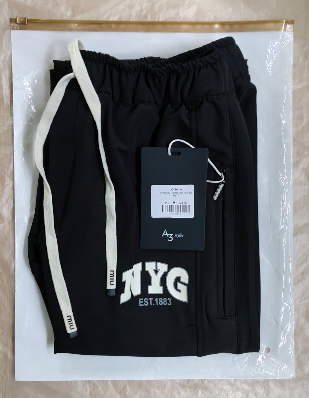 Premium Trouser Pant (Black)