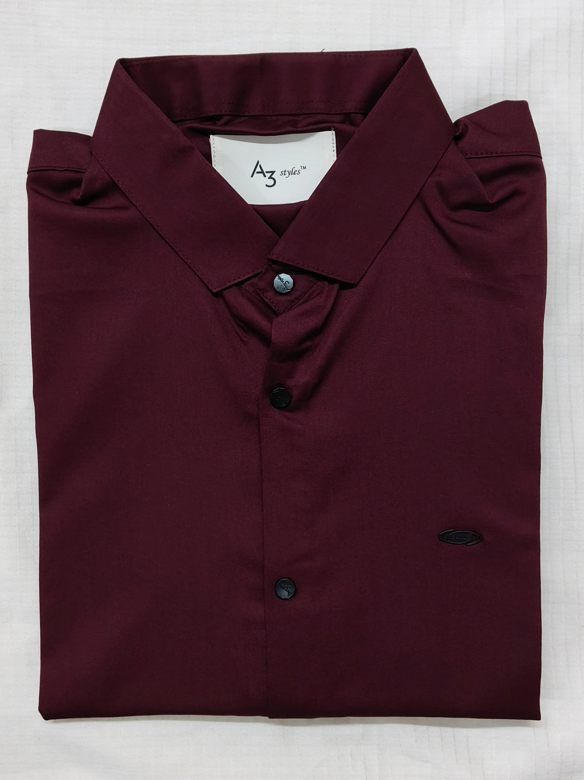 Bamboo Fiber Shirt (Maroon)
