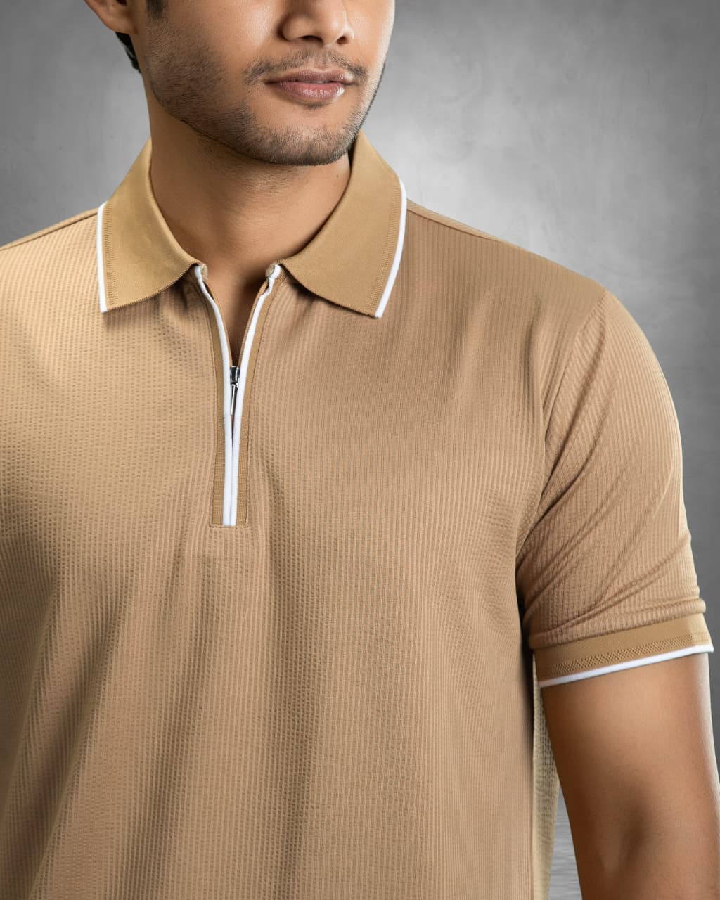 Premium Polo (Khaki)