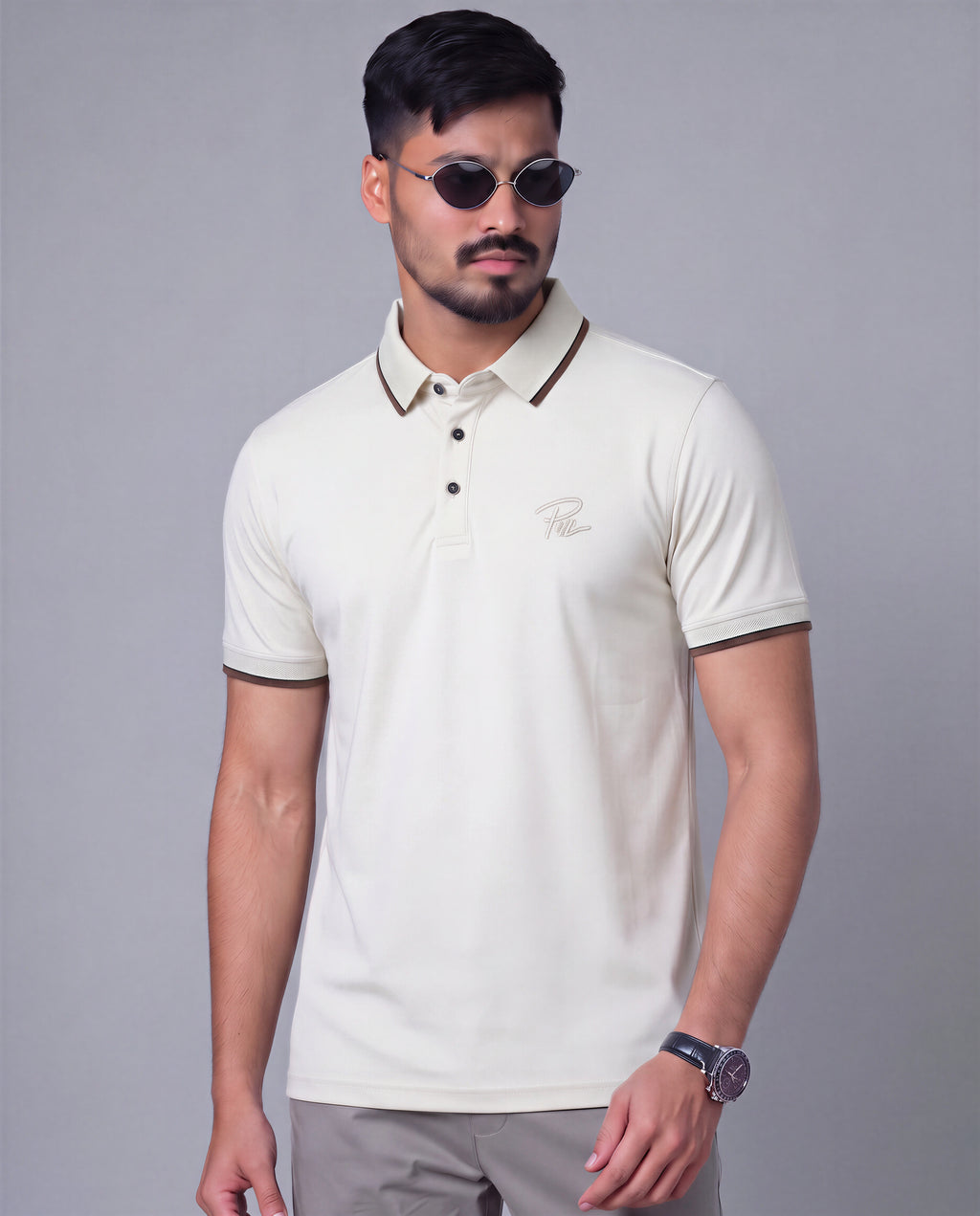 Premium Polo (Off White)