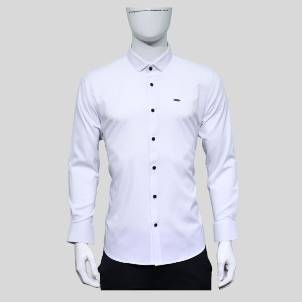 Bamboo Jacquard Full Sleeve Shirt
