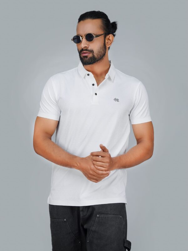 Men’s Jacquard Nylon Seamless Polo