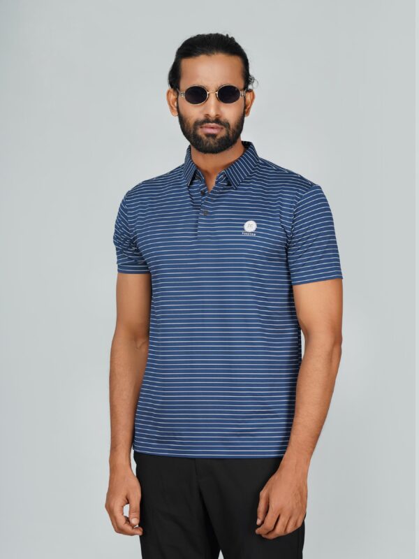 Men’s Jacquard Nylon Seamless Polo