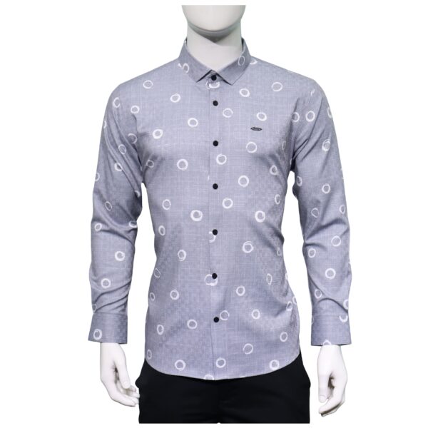 Bamboo Jacquard Full Sleeve Shirt