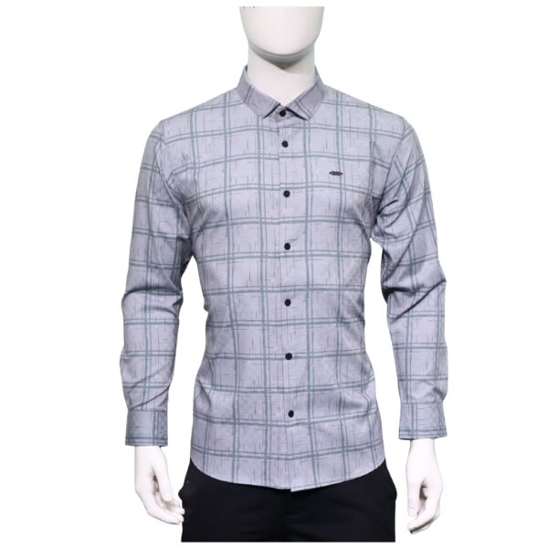 Bamboo Jacquard Full Sleeve Shirt