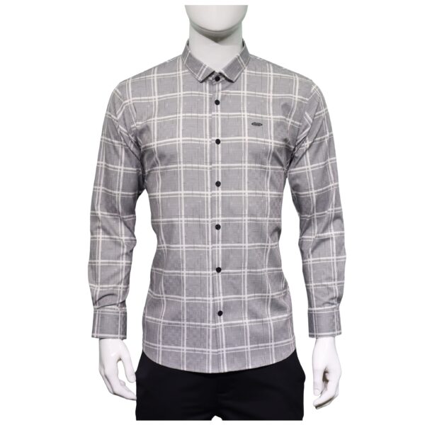 Dark Grey With White Pattern