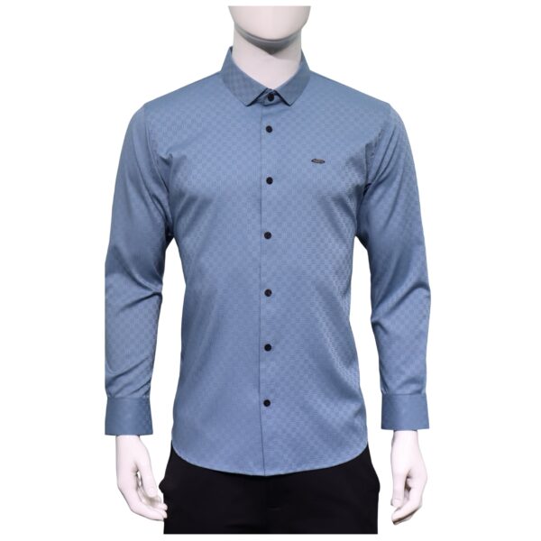 Bamboo Jacquard Full Sleeve Shirt