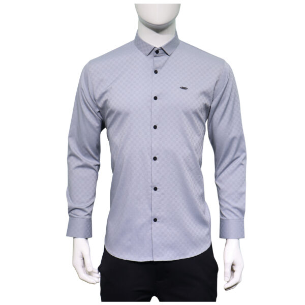 Bamboo Jacquard Full Sleeve Shirt